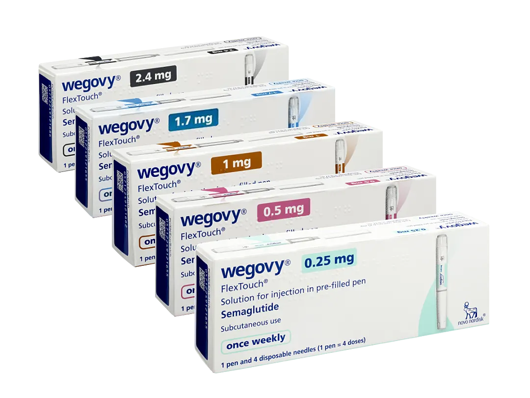 Wegovy FlexTouch 0.25mg Semaglutide injection pen