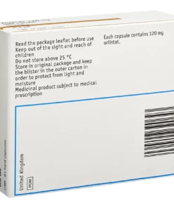 Alternative view of Xenical 120mg Capsules