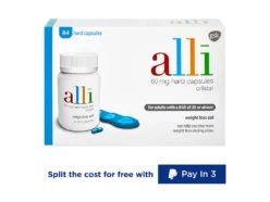 Alli 60mg Orlistat weight loss capsules UK