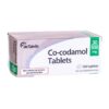 Box of Actavis Co-codamol 30mg/500mg tablets containing codeine phosphate and paracetamol for pain management
