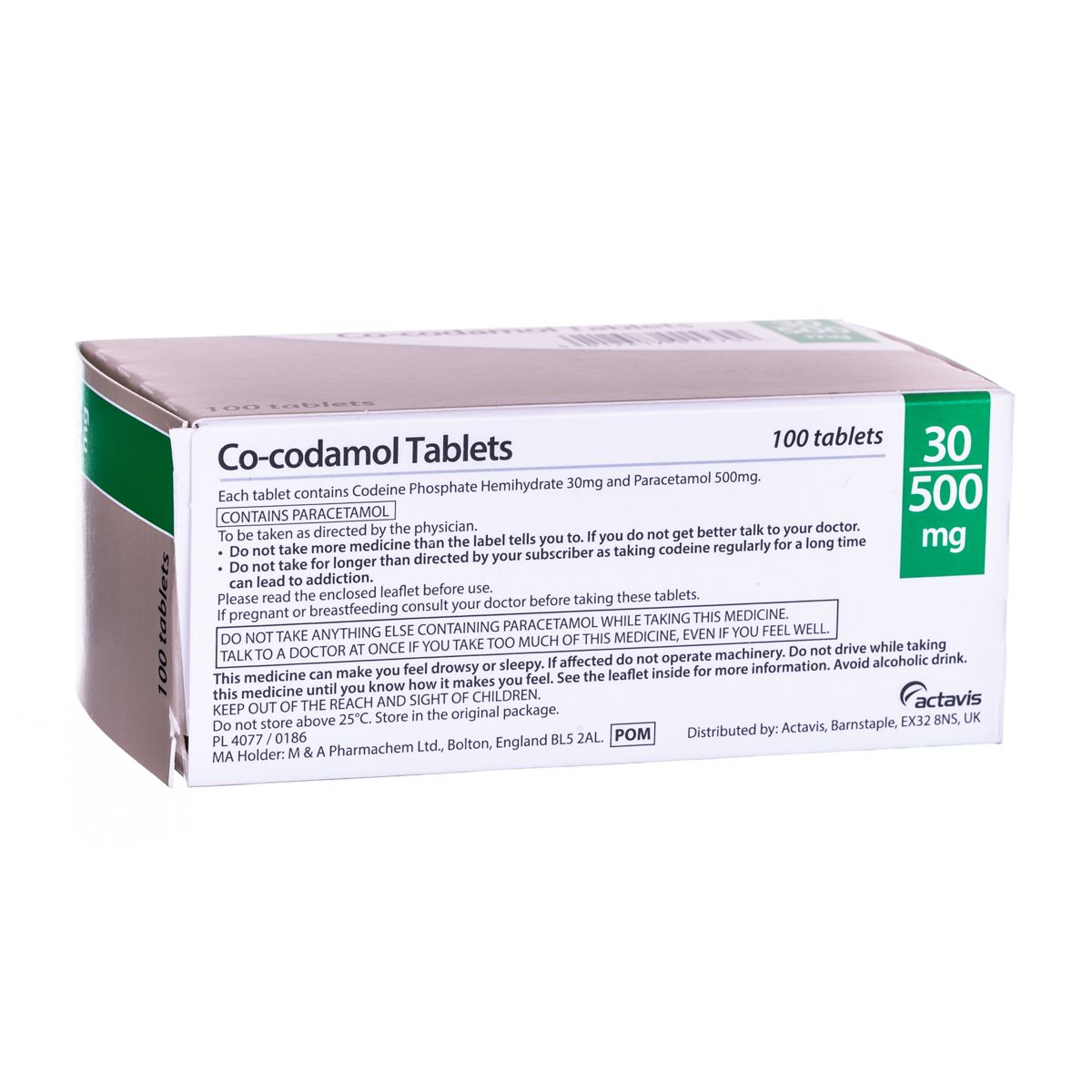 Co-codamol 30mg 500mg Tablets - Image 3